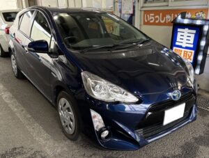 トヨタアクア　車買取　横浜市都筑区　