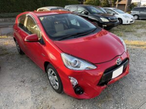 トヨタ　アクア　買取　査定　横浜市