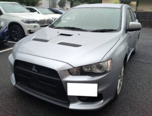 三菱ランサーエボリューション　車買取　横浜市都筑区