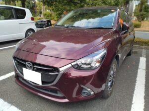マツダデミオ　車買取　横浜市南区