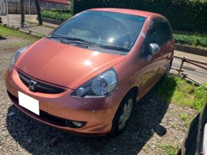 ホンダフィット　車買取　横浜市都筑区